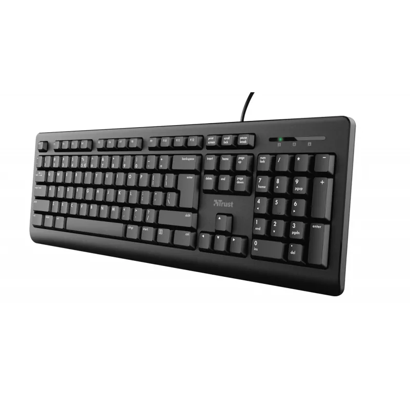 Trust Primo toetsenbord muis inbegrepen kantoor USB QWERTY Duits zwart