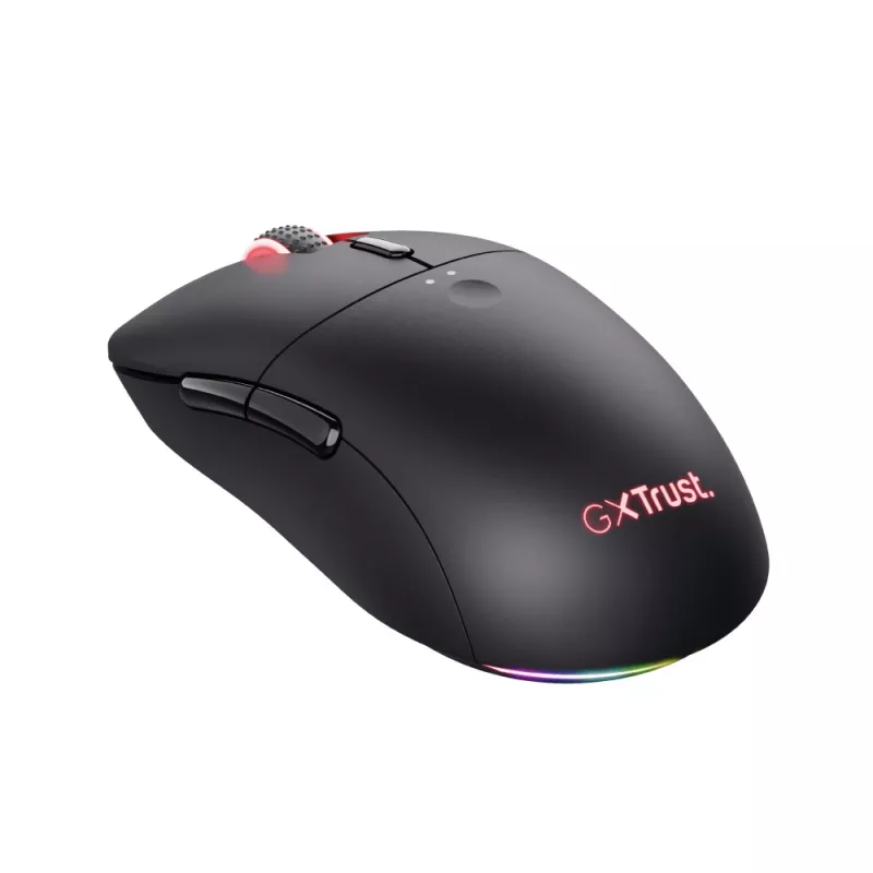 Trust GXT 980 Redex gaming-muis voor rechtshandigen, draadloze RF-verbinding, optisch, 10.000 DPI