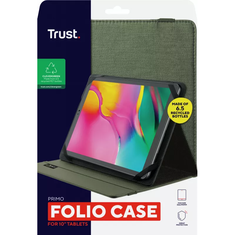 Trust Primo 25,4 cm (10 inch) folio groen