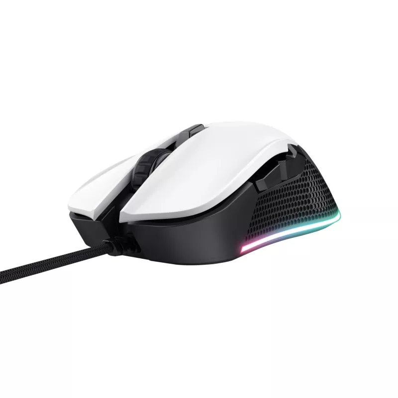 Trust GXT 922 Ybar muis gaming rechtshandig USB Type-A optisch 7200 DPI