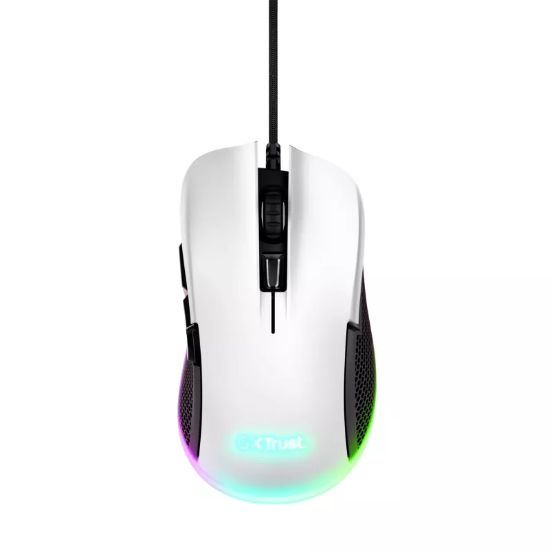 Trust GXT 922 Ybar muis gaming rechtshandig USB Type-A optisch 7200 DPI