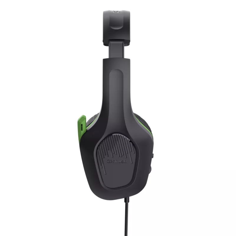 Trust GXT 415X ZIROX headset bedraad hoofdband gaming zwart, groen