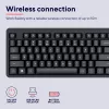 TRUST Ody II full-size draadloos RF QWERTY Nordic zwart