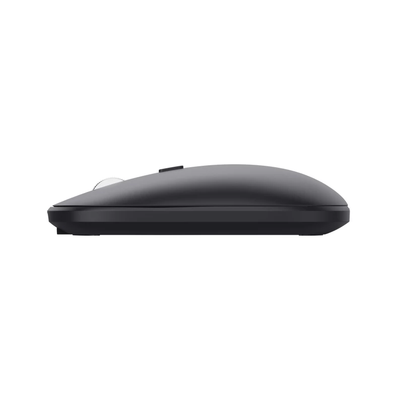 Trust Lyra toetsenbord, muis inbegrepen, kantoor, RF draadloos + Bluetooth, AZERTY, Belgisch, zwart