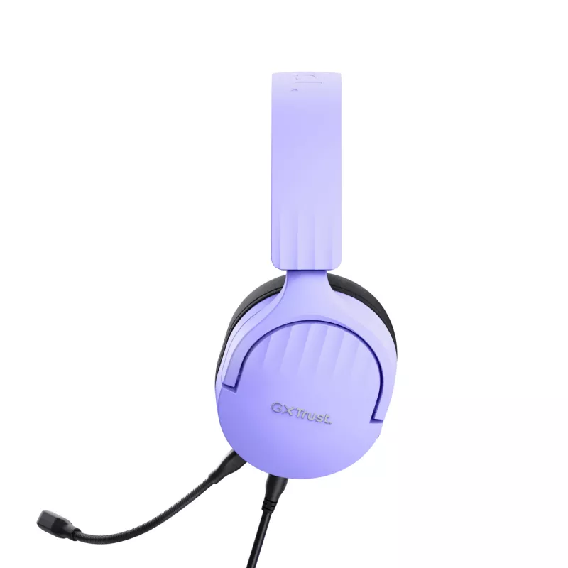 Trust GXT 489P FAYZO headset bedraad hoofdband gaming zwart, paars