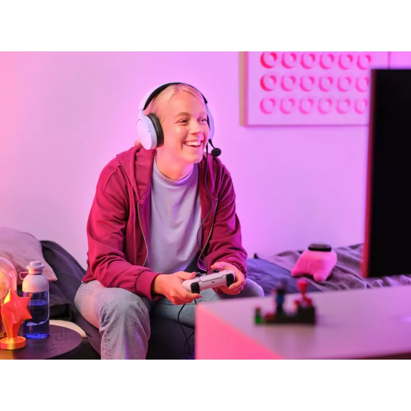 Trust GXT 489P FAYZO headset bedraad hoofdband gaming zwart, paars