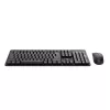 Trust Ody II toetsenbord muis inbegrepen kantoor RF draadloos AZERTY Belgisch zwart