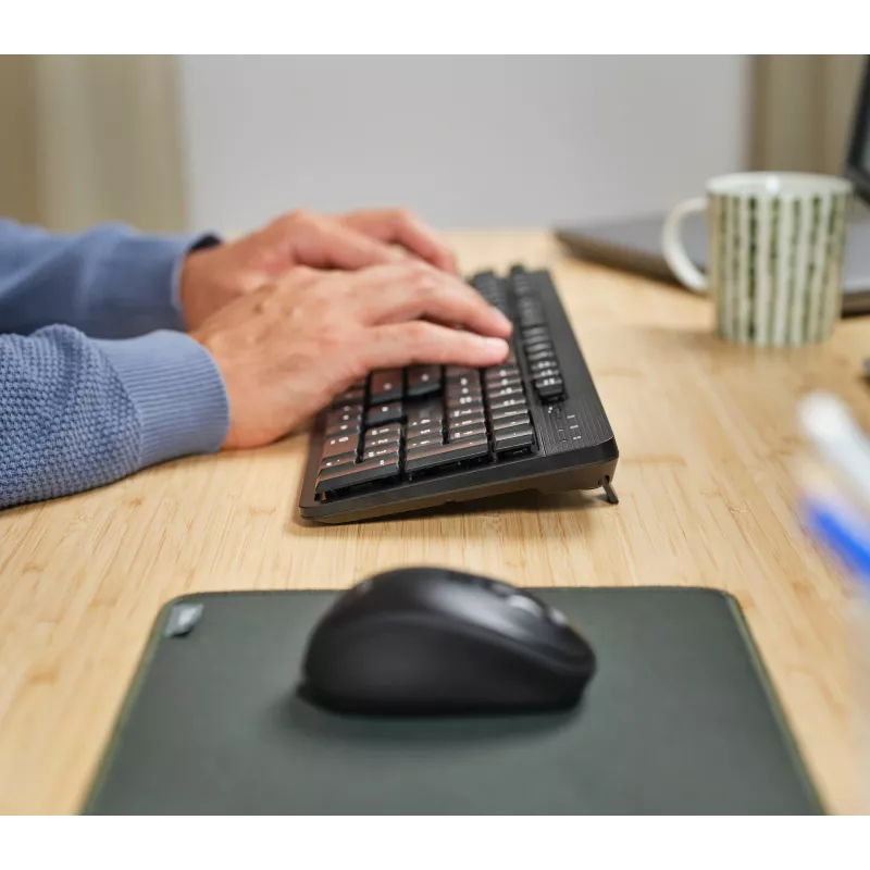 Trust Ody II toetsenbord muis inbegrepen kantoor RF draadloos AZERTY Belgisch zwart