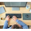 Trust Ody II toetsenbord muis inbegrepen kantoor RF draadloos AZERTY Belgisch zwart