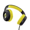 Trust Nouna headset bedraad hoofdband gesprekken/muziek zwart, geel