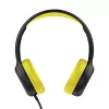 Trust Nouna headset bedraad hoofdband gesprekken/muziek zwart, geel