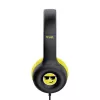 Trust Nouna headset bedraad hoofdband gesprekken/muziek zwart, geel