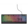 Trust GXT 792 Quadrox toetsenbord muis inbegrepen gaming USB QWERTY Belgisch zwart