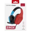 Trust GXT 416S Zirox headset bedraad hoofdband gaming zwart, cyaan, rood