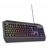 Trust GXT 836 Evocx toetsenbord gaming USB AZERTY Belgisch zwart