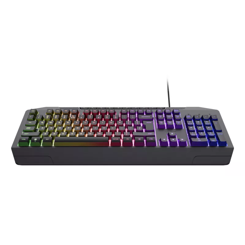 Trust GXT 836 Evocx toetsenbord gaming USB AZERTY Belgisch zwart