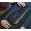 Trust GXT 836 Evocx toetsenbord gaming USB AZERTY Belgisch zwart