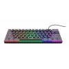 Trust GXT 867 Acira toetsenbord gaming USB AZERTY Belgisch zwart, grijs