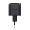 Oplader Trust Maxo 30W USB-C GaN oplader binnen snelladen zwart
