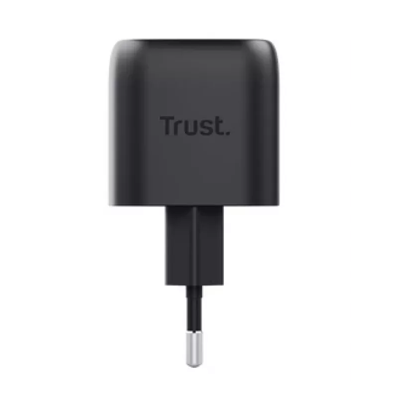 Oplader Trust Maxo 30W USB-C GaN oplader binnen snelladen zwart