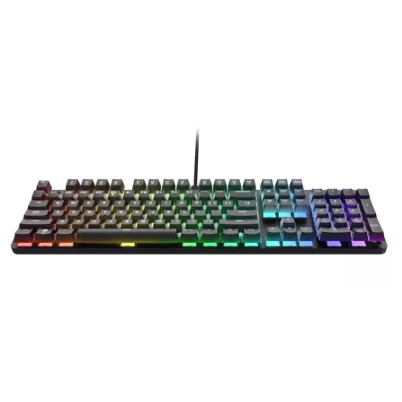 Trust GXT 871 Zora toetsenbord gaming USB AZERTY Belgisch zwart