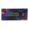 Trust GXT 759 XXL gaming-muismat zwart, blauw, roze, violet