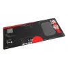 Gaming-muismat TRUST GXT 759 XXL — 900×400 mm, PET, zwart/rood