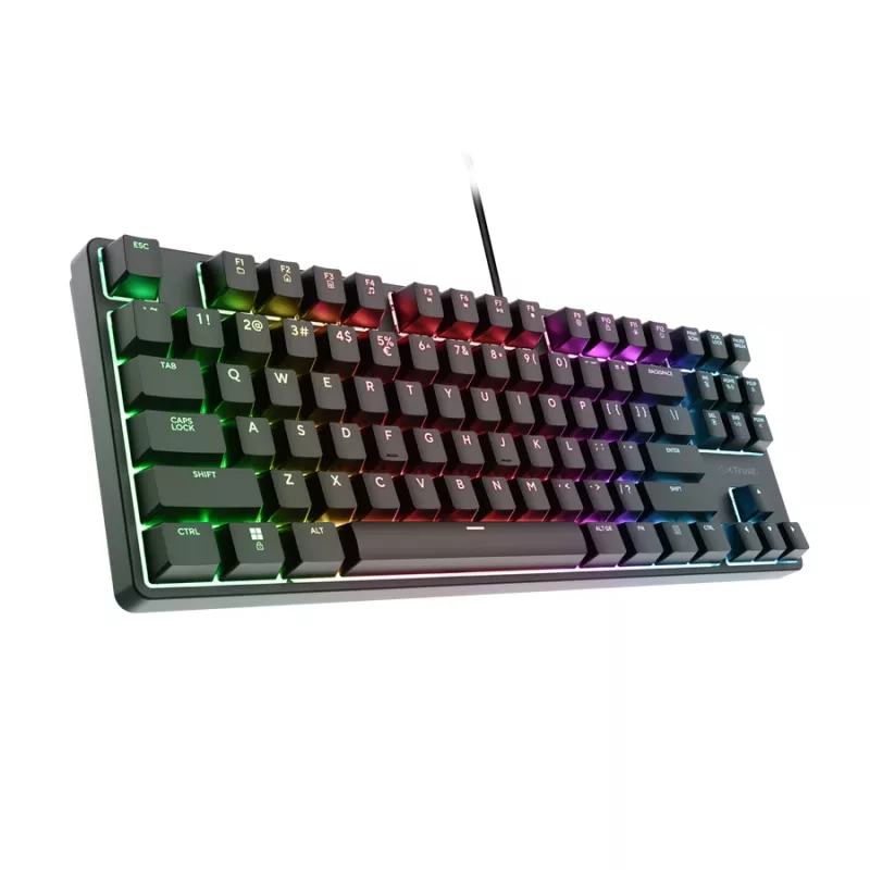 Trust GXT 864 Cada toetsenbord gaming USB QWERTY Engels zwart