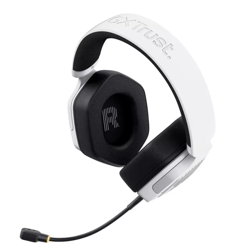 Trust GXT 493PS Carus headset bedraad & draadloos hoofdband gaming Bluetooth wit