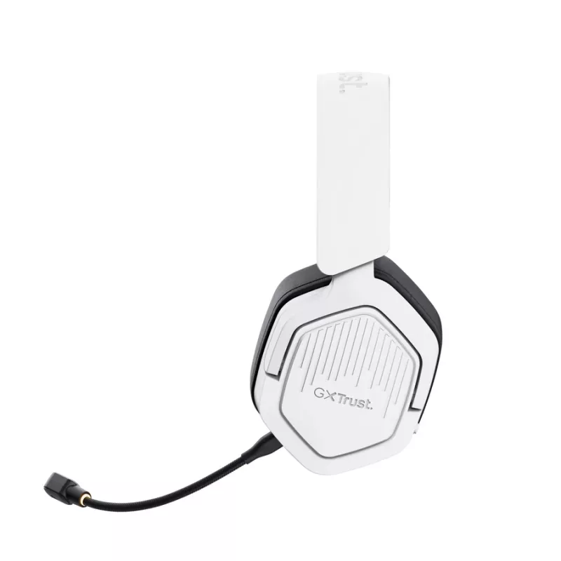 Trust GXT 493PS Carus headset bedraad & draadloos hoofdband gaming Bluetooth wit