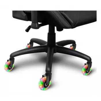 Gaming-stoelwielen TRUST GXT 701 LED-gelwielen voor bureaustoelen, set van 5