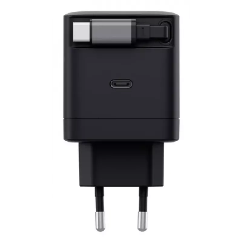 TRUST oplader Maxo 65W USB-C met 67 cm oprolbaar kabel