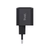 Oplader TRUST Maxo ultra-klein 65W GaN USB-C zwart met 2m kabel