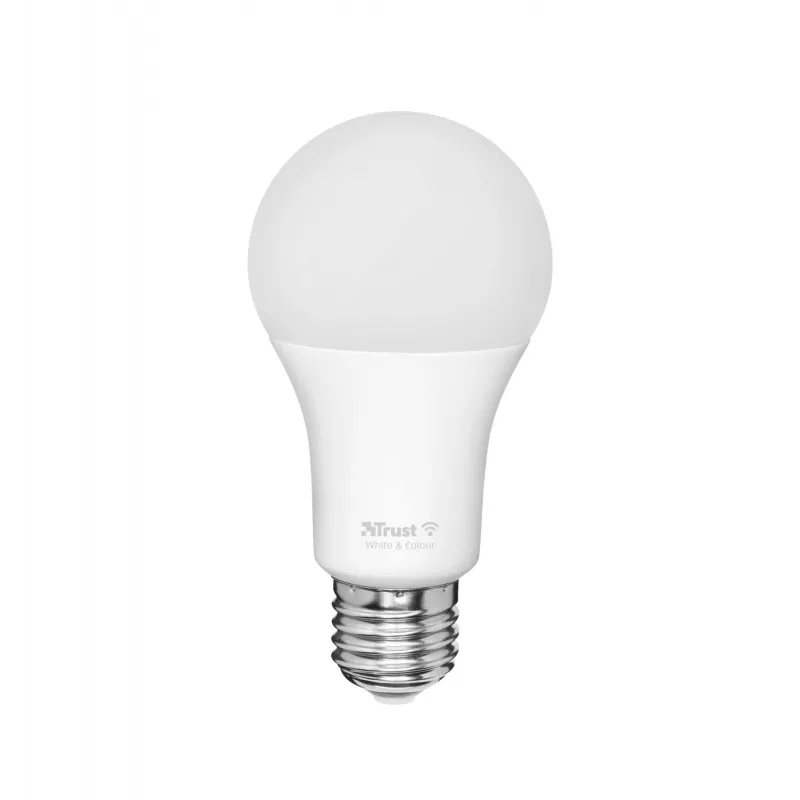 Slimme lamp TRUST 71281 — Wi-Fi, E27-fitting, wit, 60×60×108 mm