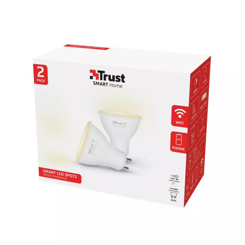 Trust 71296 smart lighting slimme lamp Wi-Fi