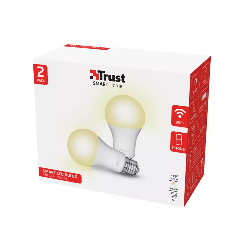 Trust 71298 smart lighting slimme lamp Wi-Fi
