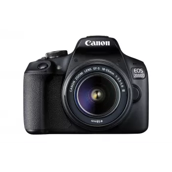 Canon EOS 2000D BK 18-55 IS + SB130 +16GB EU26 spiegelreflexcamera-kit 24,1 MP CMOS 6000 x 4000 pixel zwart