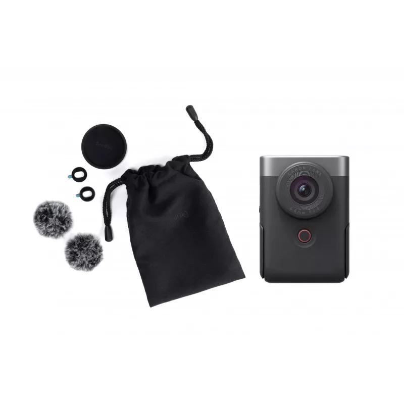 Canon PowerShot V10 Vlogging Kit 1 inch compactcamera 20 MP CMOS 5472 x 3648 pixel zilver