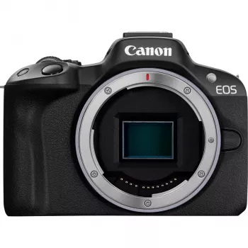 Canon EOS R50 systeemcamerakit met RF-S 18-45mm en RF 75-300mm objectieven