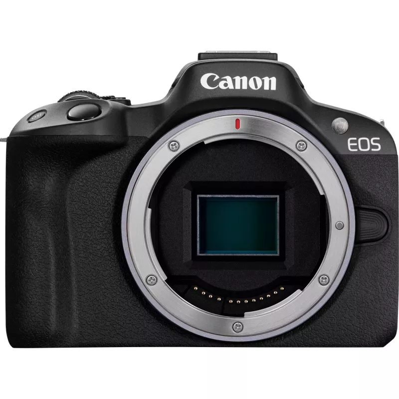 Canon EOS R50 systeemcamerakit met RF-S 18-45mm en RF 75-300mm objectieven