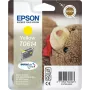 Epson Teddybear singlepack geel T0614 DURABrite Ultra inkt, geel, pigmentinkt, 8 ml, 1 st.