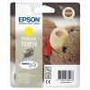 Epson Teddybear singlepack geel T0614 DURABrite Ultra inkt, geel, pigmentinkt, 8 ml, 1 st.