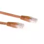 ACT bruine 10 meter U/UTP CAT6A patchkabel met RJ45-stekkers