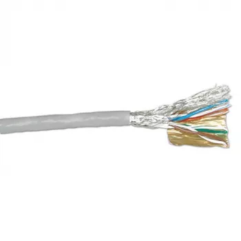 ACT CAT 6A S/FTP PVC patchkabel 305 m grijs