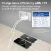 ACT USB-C-oplader 65W 2-poorts met Power Delivery PPS en GaNFast