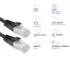 ACT FB8151 netwerkkabel zwart 1,5 m Cat8 U/FTP (STP)