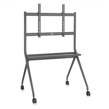 ACT Mobiele TV/Monitor-vloerstandaard, 50 inch tot 86 inch, VESA, 127 cm (50 inch), 2,18 m (86 inch), 200 x 200 mm, 800 x 600 mm, aluminium, kunststof, staal, grijs