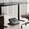 ACT ergonomische in hoogte verstelbare voetsteun met massagerollen