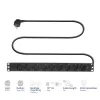 ACT verleng-PDU 19 inch CEE7/7 met 9 Type-F-stopcontacten, 3 m H05VV-F 3G1.5