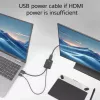 ACT AC7536 videokabel-adapter 0,24 m HDMI + USB DisplayPort zwart